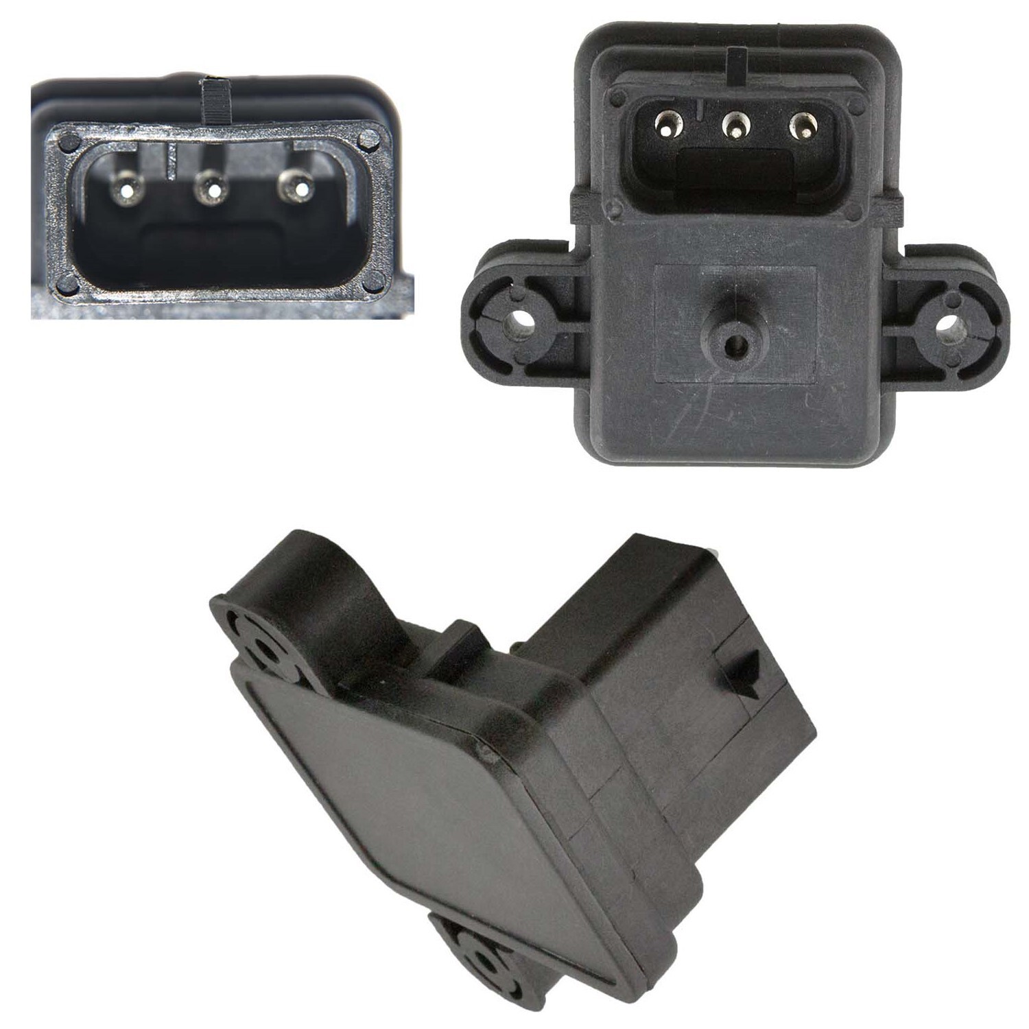 Manifold Absolute Pressure Sensor Walker For 1991 Chrysler TC Maserati 3.0L V6