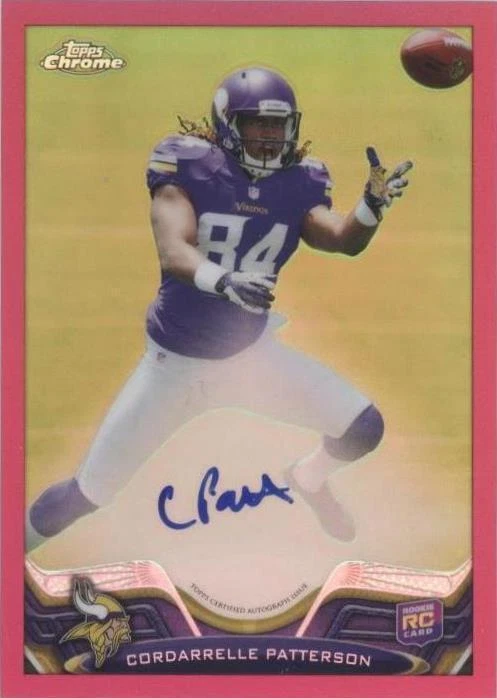 BCA Pink Refractor Rookie Autographs