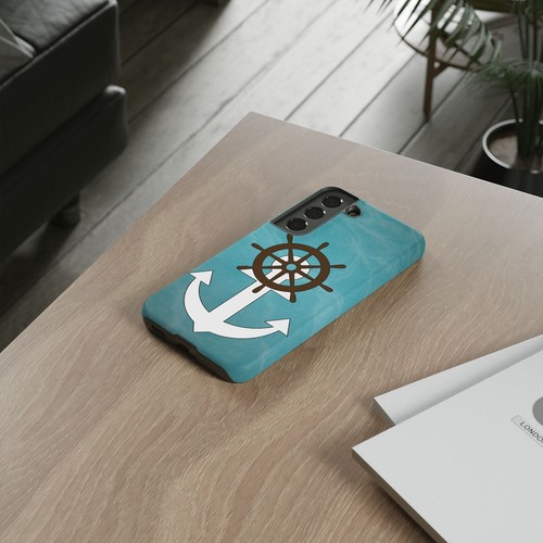 Boot Anker & Helm Rad, robuste Handyhülle für iPhone, Samsung, Pixel - Segeln - Bild 275 von 285