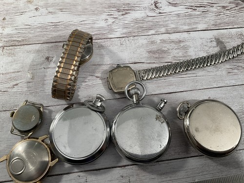 LOTE RELOJ ORIGINAL VINTAGE MUÑECA/BOLSILLO/PARADA - Imagen 4 de 4