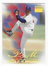 1999 Skybox Premium Pedro Martinez Boston Red Sox Baseball Card #16 HOF