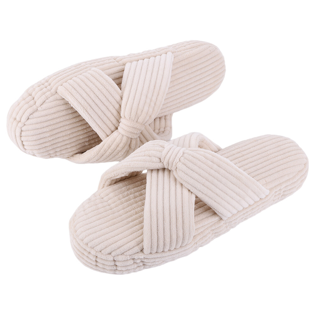 SAOLA Pantofole Casa Peluche Suola Spessa Fuzzy Antiscivolo Comode per Donna