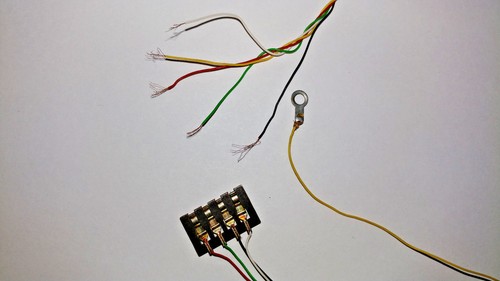 BSR PHONO TONE ARM HARNESS WIRES USED ON MANY TURNTABLES - Picture 2 of 5