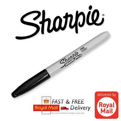 Sharpie Marker Stifte feine Spitze Kugelspitze permanent schwarze Farbe Sharpie Original