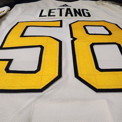 NWT Adidas Kris Letang Pittsburgh Penguins Winter Classic Hockey