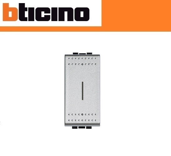 PORTAFUSIBILE MAX 13A BTICINO LIVING TECH NT4321 GRIGIO