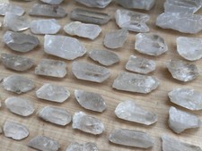 Natural Clear Quartz Crystal Points 1 to 3 Inches, Wholesale Bulk Lot