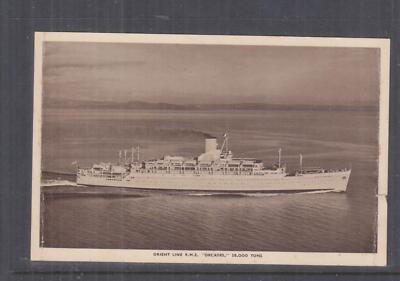 GREAT BRITAIN, ORIENT LINE, '' RMS ORCADES '', c1950 ppc., unused.