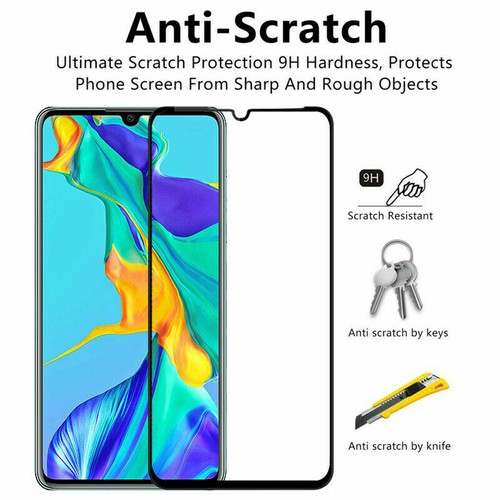 2Pcs FULL COVER Tempered Glass Screen Protector For Huawei P20 P30 Pro P40 Lite - Picture 8 of 12