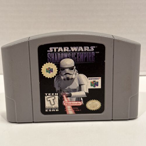 Star Wars Shadows Of The Empire Players Choice Nintendo 64 N64 Auténtico Probado