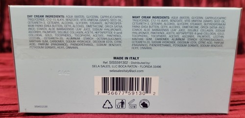 New NIB Delfanti Milano Hyaluronic Acid Omega 6 Day + Night Cream DUO PACK Italy - Picture 6 of 6