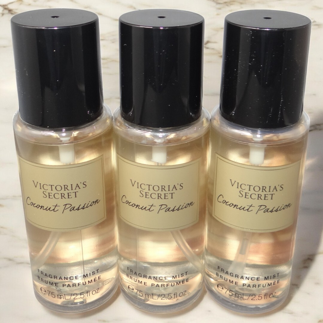 Victoria’s Secret (coconut passion 3set) 3 VICTORIA'S SECRET COCONUT PASSION FRAGRANCE LOTION BODY