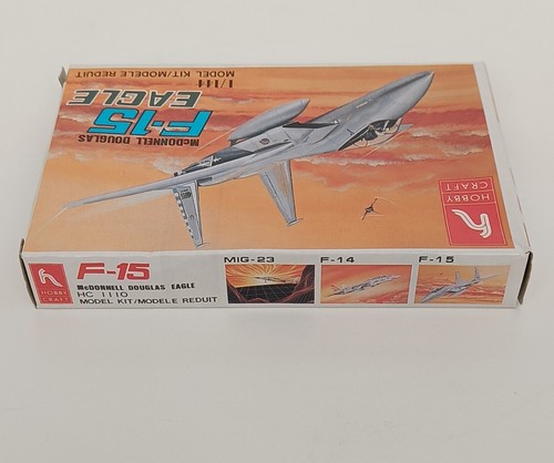 McDonnell Douglas F-15 Eagle 1/144 Plastic Small Model Kit Plane Jet Hobby Craft - Picture 7 of 8