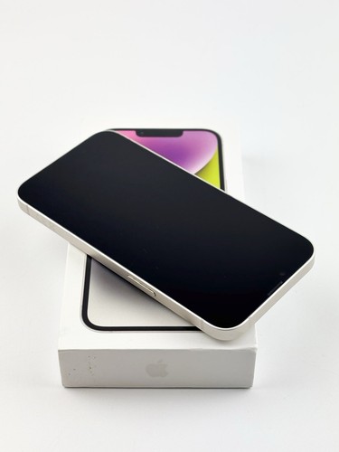 Apple iPhone 14 (128GB) Starlight odblokowana gwarancja - dobry stan - Zdjęcie 5 z 11