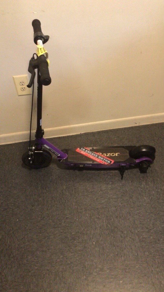 Razor E100 Power Core Electric Scooter - Purple