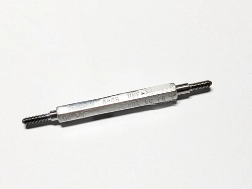 4-48 UNF-2B Thread Plug Gage Go No-Go Thread Gage .0985 .1016 Swanson