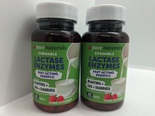 2 Pack Dairy Relief Fast Acting Natural Enzyme 9000 FCC Lactose Intolerance 8/27