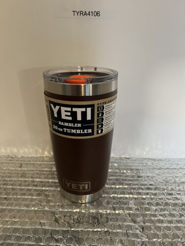 YETI Rambler 20oz Tumbler Seasonal Color WETLANDS BROWN BLAZE ORANGE MagSlider