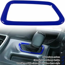 Blue Inner Gear Shifter Panel Trim Ring Cover Bezel Frame for Dodge Charger2015+