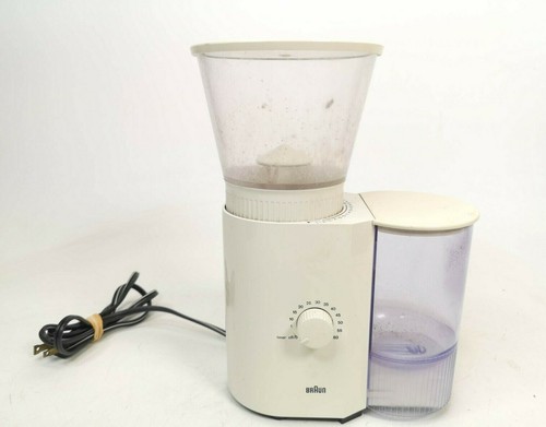 Vintage Braun Burr Coffee Grinder Type 