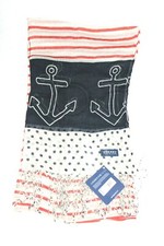 Sperry Scarf Top Sider Anchor Nautical Scarf 70 x 28 in. NWT