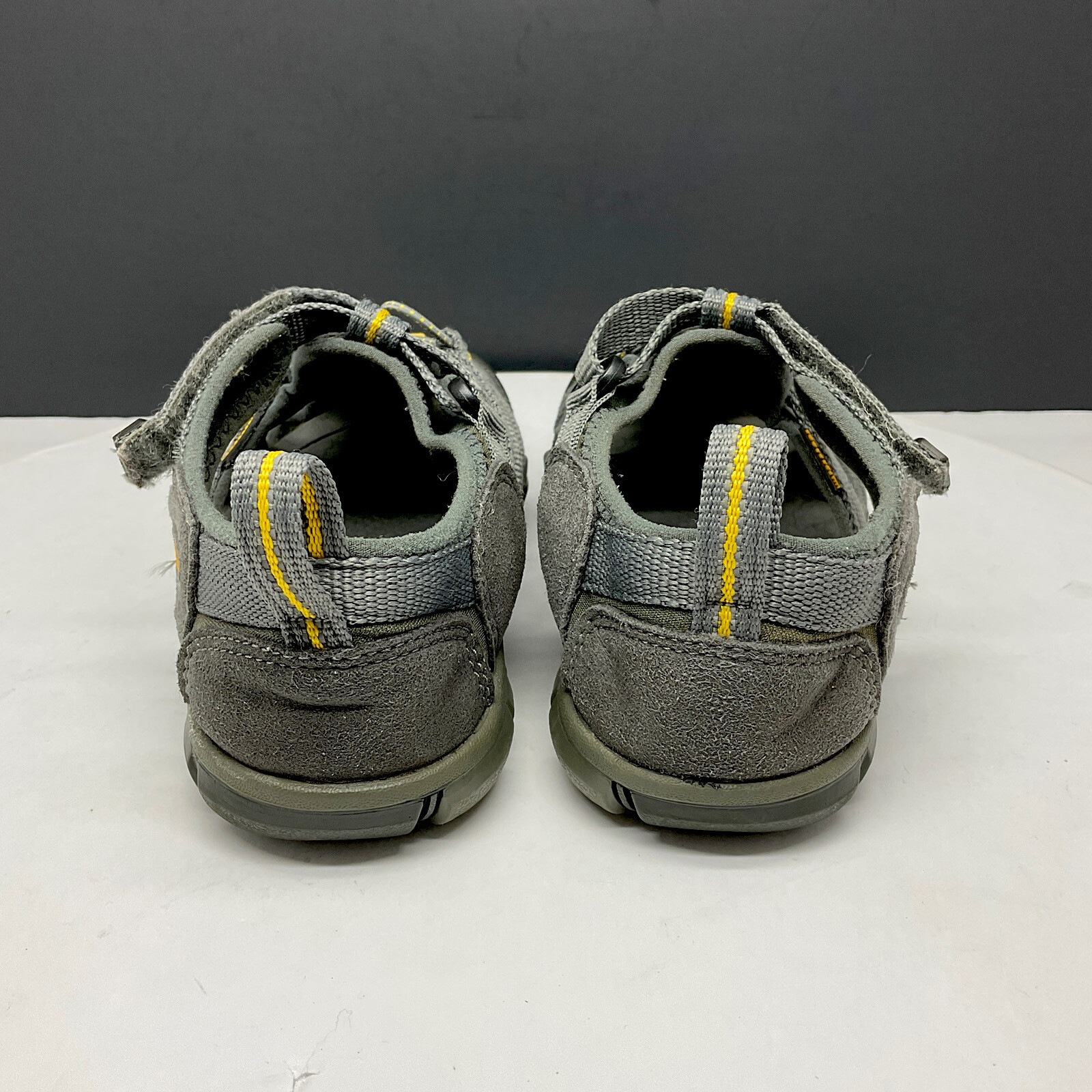 Sandali sportivi Keen Seacamp CNX giovani taglia 1 impermeabili scarpe da trekking acqua grigie