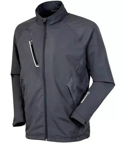 Sunice - Men's Carson Windbreaker, Charcoal/Pure White, XXL - Picture 2 of 4