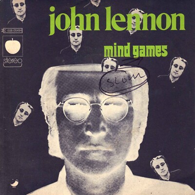 7'' John Lennon (Beatles)   Mind Games / French 1973