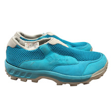Zapatos VANS De Colección Para Mujer 8.5 Cuero Azul Jesse Raras Retro Tenis Y2K Trail