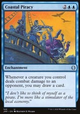 MTG Magic the Gathering Coastal Piracy (144/496) Jumpstart NM