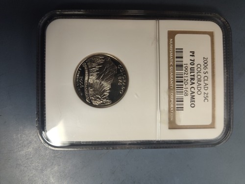 2006-S Clad 25 Cent Colorado PF 70 Ultra Cameo (NGC Proof)