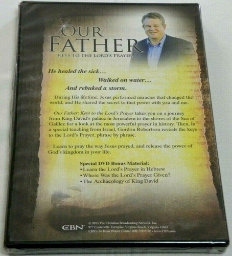 Our Father: Keys to the Lords Prayer DVD by Gordon Robertson NIP (2013) Religion - Picture 2 of 2