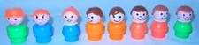 8 Fisher Price Little People Lot of Assorted Children