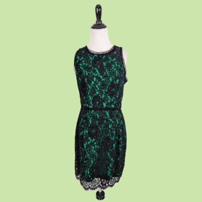 green dress with black lace overlay Custom-made Green and Black Gothic A-Line dark Green wedding dress with Strapless Tulle, Lace Appliques, and Corset