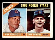 1966 Topps Baseball #482 1966 Cubs Rookie Stars VG