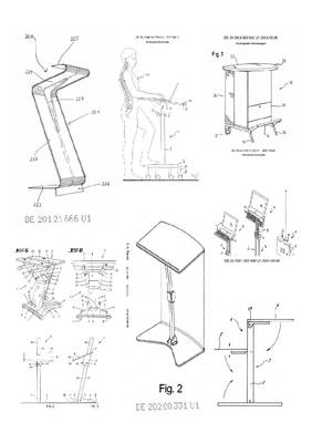 Standing Desk, Adjustable Furniture, Support, 2000 Page
