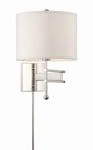 Crystorama Marshall 18" High Polished Nickel Wall Sconce - Picture 4 of 5