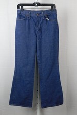 Vintage Wrangler 60s 70s Women's Bell Bottom Flare Jeans 13/14 Medium Wash A223