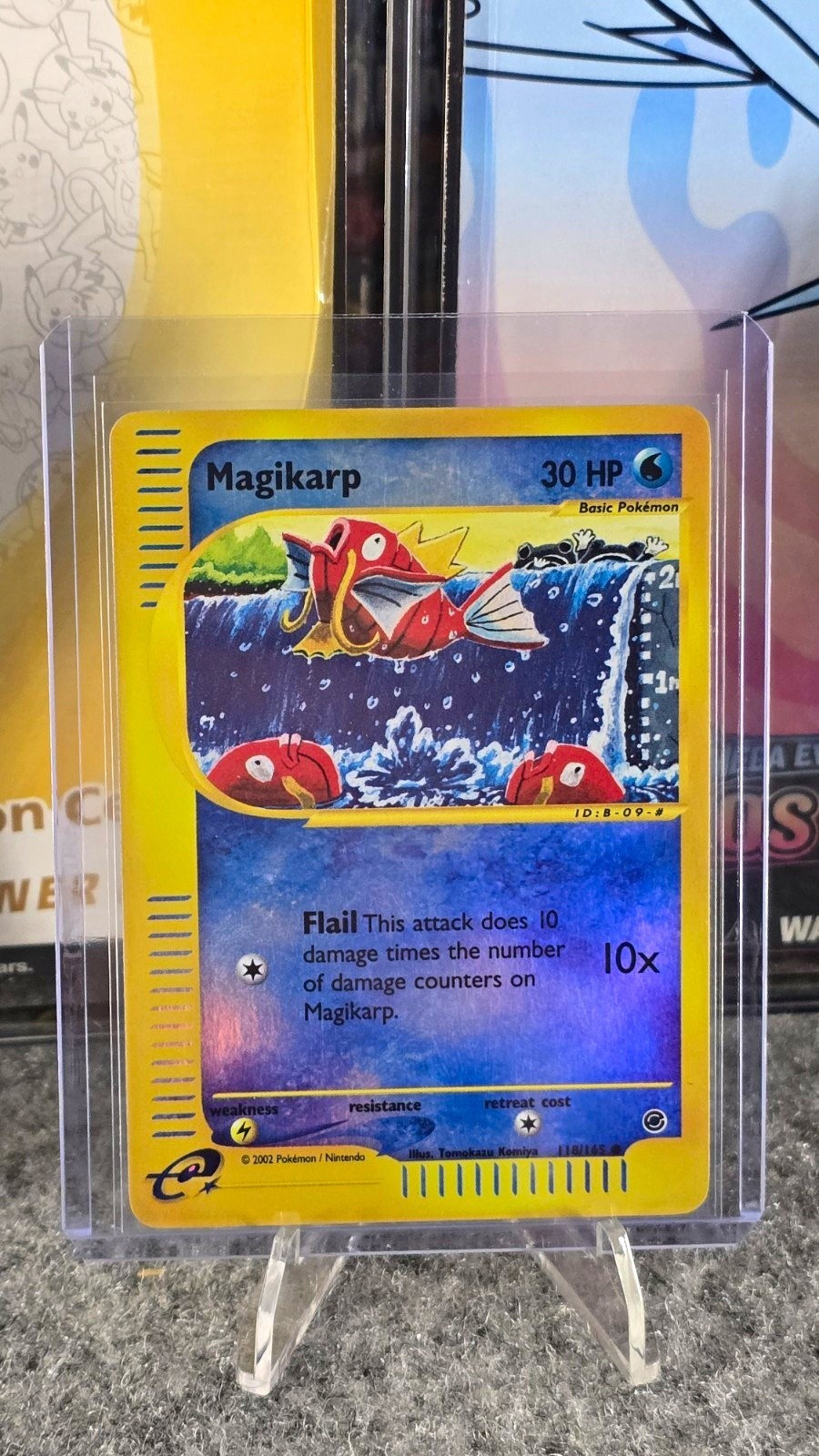 Magikarp 118/165 Expedition Reverse Holo 2002