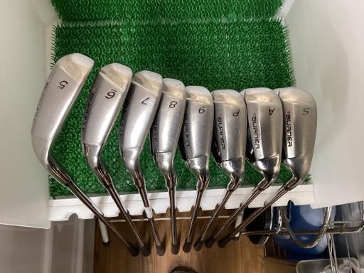 TaylorMade Burner Super Launch Iron Set 5-SW with NS PRO 950GH R Flex Right Hand 8pc