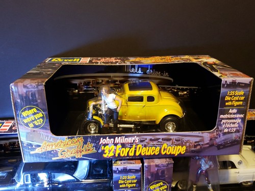 AMERICAN GRAFFITI 1:25 DIE CAST CARS COLLECTORS DUECE COUPE MYSTERIOUS BLONDE - Bild 2 von 15