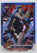 2023-24 Topps Chrome Sapphire Edition Liam Robbins #174 0q4s