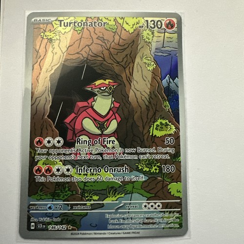 Turtonator - 146/142 - SV07: Stellar Crown Pokémon TCG NM - Picture 1 of 2