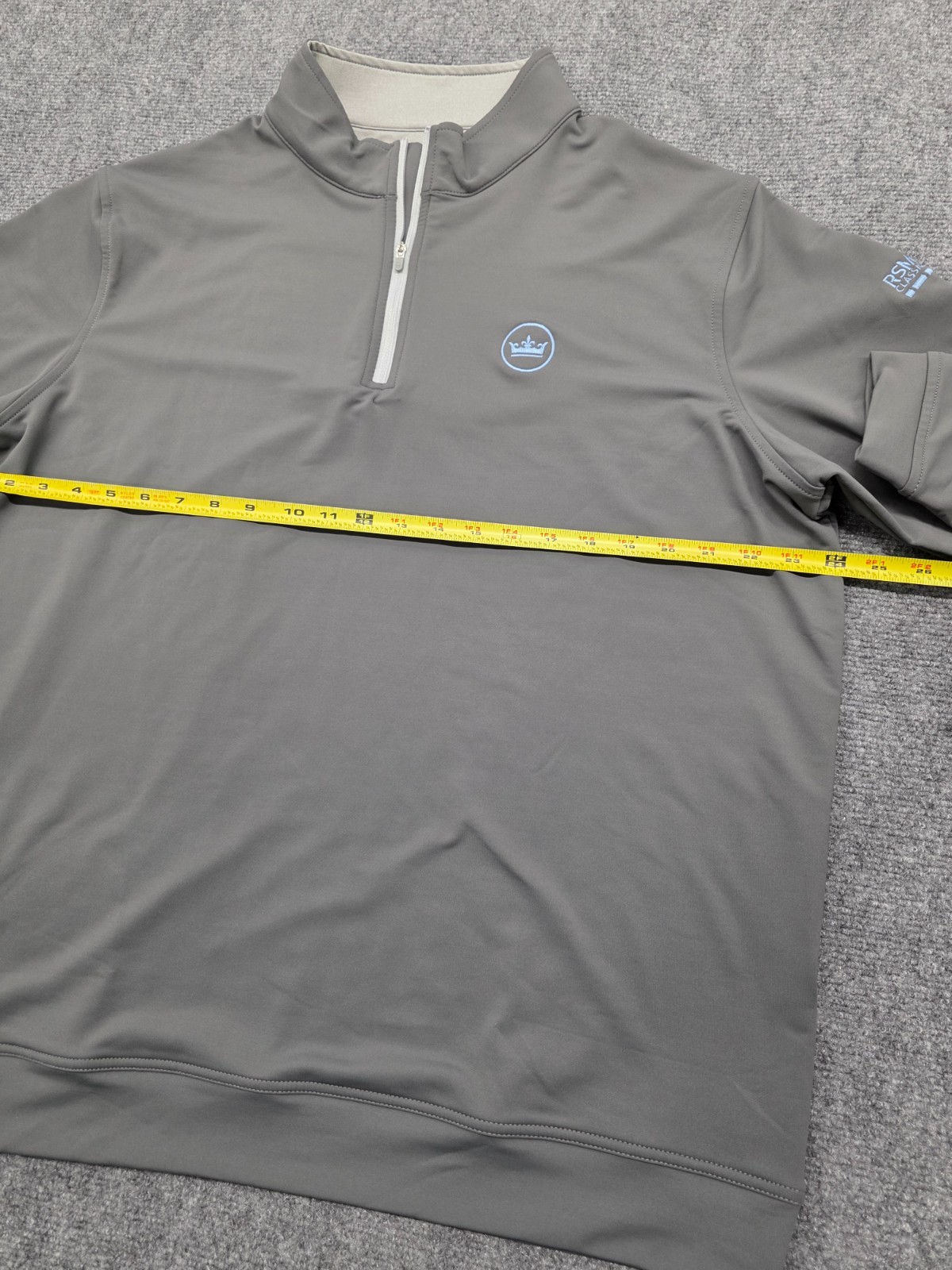 Peter Millar Pullover Men Gray Perth Performance … - image 5