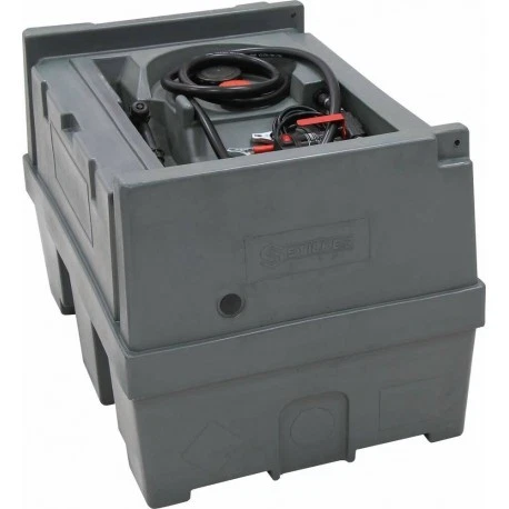 Cuve de ravitaillement gasoil PE 450L avec kit pompe à gasoil 12V 40 l/min et pi - Photo 1/1