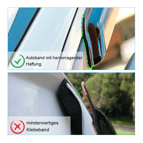 4-tlg Anklebbare Windabweiser Regenabweiser für Nissan Navara D40 2005-2015 - Afbeelding 9 van 14