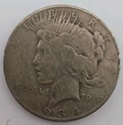 1934-S Peace Dollar $1 - San Francisco Mint