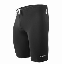 AquaTak Men's FINA Jammers Competition Swimming Suit BLACK