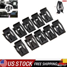 50pcs Universal Car Dashboard Retainer Metal Front Console Dash Panel Trim Clips