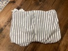 Pottery Barn Teen Sham STANDARD Stripes Blue Cotton Emily Meritt — photo 2